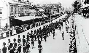 Crown Colony Prints: Procession with the Imperial Troops