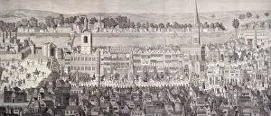 Courtiers Prints: The procession of King Edward VI