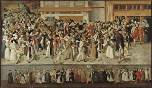4th Arrondissement Prints: Procession of the League on l'ile de la Cite