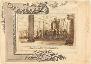 A Procession of the Madonna di San Luca. Creator: Unknown A Procession of the Madonna di San Luca. Creator: Unknown