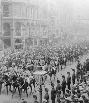 Procession for Queen Victorias Diamond Jubilee, 1897. Artist: Stereoscopic Views