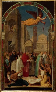 Saint Sulpice Prints: Procession de saint Charles Borromée pendant la peste de Milan