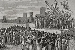 Proclamation of Ferdinand I of Aragon in Caspe, 1890. Creator: Unknown