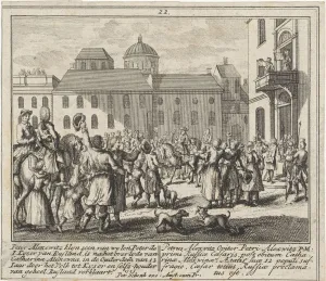 Peter Ii Prints: Proclamation of Peter II Alexeyevich as tsar of Russia, 1727