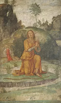 Images Dated 25th February 2021: Procris Prayer to Diana, c. 1520 / 1522. Creator: Bernardino Luini