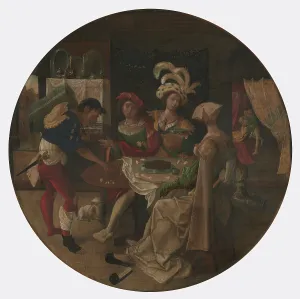 Mannerism Prints: The Prodigal Son, 1520. Creator: Jan de Beer