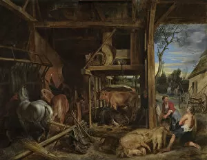 Destitution Gallery: The prodigal son, 1618. Creator: Rubens, Pieter Paul (1577-1640)