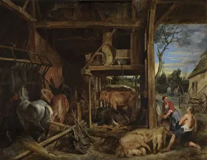 Antwerp Collection: The prodigal son, 1618. Creator: Rubens, Pieter Paul (1577-1640)