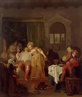 Lukes Gospel Prints: Prodigal Son, 1649. Creator: Gabriel Metsu