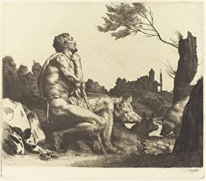Strang William Prints: The Prodigal Son, 1882. Creator: William Strang