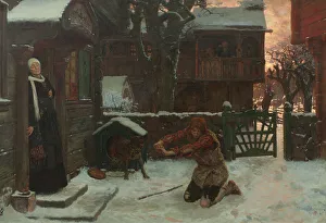 Graf Georg Von Rosen Prints: The Prodigal Son, 1885. Creator: Georg von Rosen