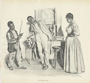 R H Russell Prints: A prodigal son, 1899. Creator: Jay Campbell Phillips