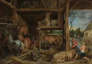 Riding Equipment Prints: The Prodigal Son, c1618. Creator: Peter Paul Rubens