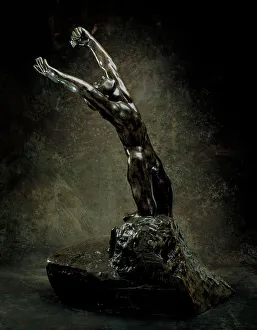 Mould Prints: The Prodigal Son, This cast 1967 (Musee Rodin 8/12). Creator: Auguste Rodin