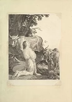 Boydell Gallery: The Prodigal Son (Houghton Gallery), 1781. Creator: Simon Francois Ravenet