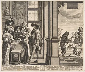 The Prodigal Son Leaves Home, ca. 1636. Creator: Unknown