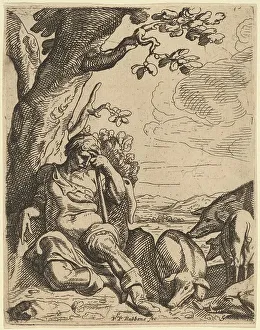Theodorus Van Tulden Prints: The Prodigal Son among the Swine. Creator: Theodoor van Thulden