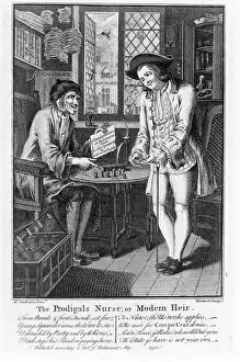 Inheritance Gallery: The Prodigals Nurse or Modern Heir, 1750