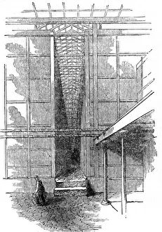 Acid Collection: Production of sulphuric acid (Oil of Vitriol or H2S04), 1844
