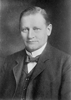 Geologist Prints: Prof. Albrecht Penck, portrait bust, Hilde, 1911. Creator: Bain News Service
