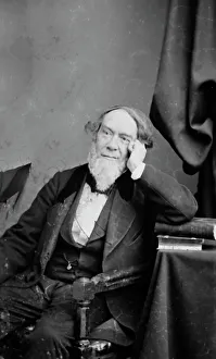 Scientist Gallery: Prof. Alexander Dallas Bache, between 1855 and 1865. Creator: Unknown