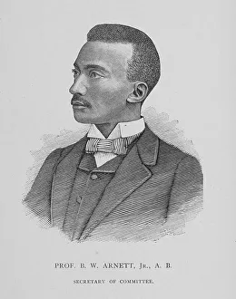 Prof. B. W. Arnett, Jr. A. B. 1888. Creator: Unknown