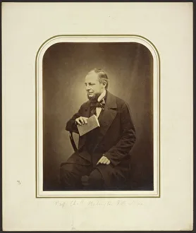 Archaeologist Prints: Prof. Ch. C. Babington, about 1855. Creator: Maull & Polyblank