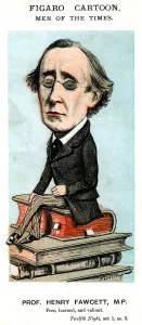 Mr Fawcett Prints: Prof Henry Fawcett, MP, c19th century