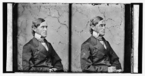 Diptych Collection: Prof. Hitchcock, ca. 1860-1865. Creator: Unknown