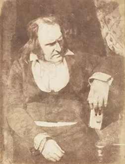North Gallery: Prof. John Wilson, 1843-47. Creators: David Octavius Hill, Robert Adamson