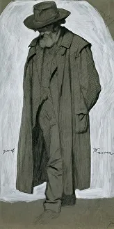 Art Around 1900 Prints: Prof. Rudolf Bacher, around 1915/1920. Creator: Josef Wawra