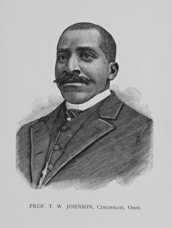 Prof. T. W. Johnson, Cincinnati, Ohio, 1888. Creator: Unknown