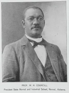 Academic Prints: Prof. W. H. Councill; President State Normal and Industrial School
