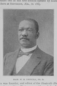 Nichols Prints: Prof. W.H. Councill, Ph.D. 1902. Creator: Unknown