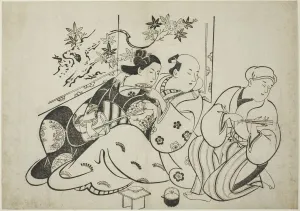 Buffoon Gallery: A Professional Buffoon, from an untitled series of 12 prints, c. 1710