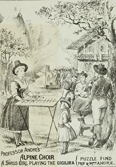 Scrap Book Prints: Professor Andre's Alpine Choir