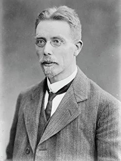 Nobel Prize Prints: Professor August Krogh, between c1915 and c1920. Creator: Bain News Service