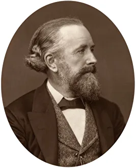 Professor Edward Frankland, 1880. Artist: Lock & Whitfield