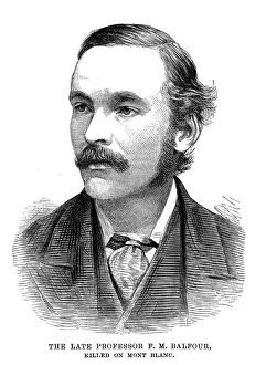 Mountaineer Gallery: Professor Francis Maitland Balfour (1851-1882), Scottish embryologist, 1882