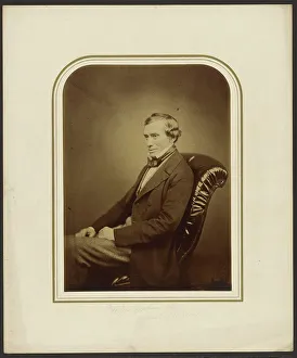 Professor Graham, F.R.S. 1855. Creator: Maull & Polyblank