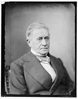 Scientist Gallery: Professor Joseph Henry, between 1865 and 1880. Creator: Unknown