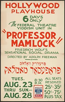 Professor Mamlock, Los Angles, [193-]. Creator: Unknown