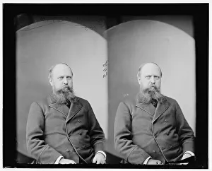 Paleontology Prints: Professor O. C. Marsh, 1865-1880. Creator: Unknown