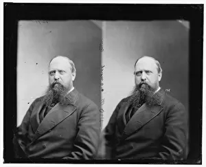 Paleontology Prints: Professor O. C. Marsh of Connecticut, between 1865 and 1880. Creator: Unknown