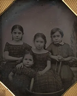 Professor Schneiders Children, ca. 1842. Creators: W. & F