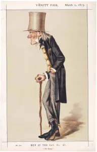 Naturalist Prints: Professor Sir Richard Owen, FRS, KCB, naturalist, 1873. Artist: Spy