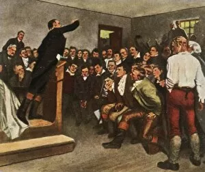 Enthusiastic Collection: Professor Steffens rouses his audience to fight for freedom, 8 February 1813, (1936)