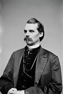 Professor Thaddeus S. C. Lowe, between 1855 and 1865. Creator: Unknown