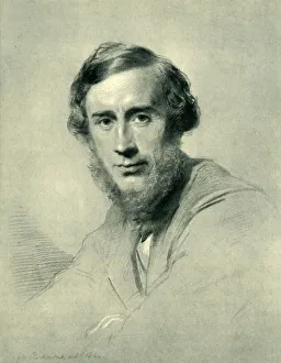 Mountaineer Gallery: Professor Tyndall, 1864, (1946). Creator: George Richmond