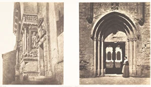 Profil du Portail;Entrée Du Cloitre, Arles, Eglise Metropolitaine de Saint-Trophime